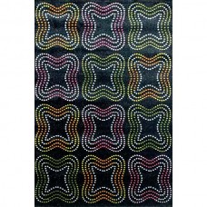 Ковер 200x300 см Rainbow B527A Black