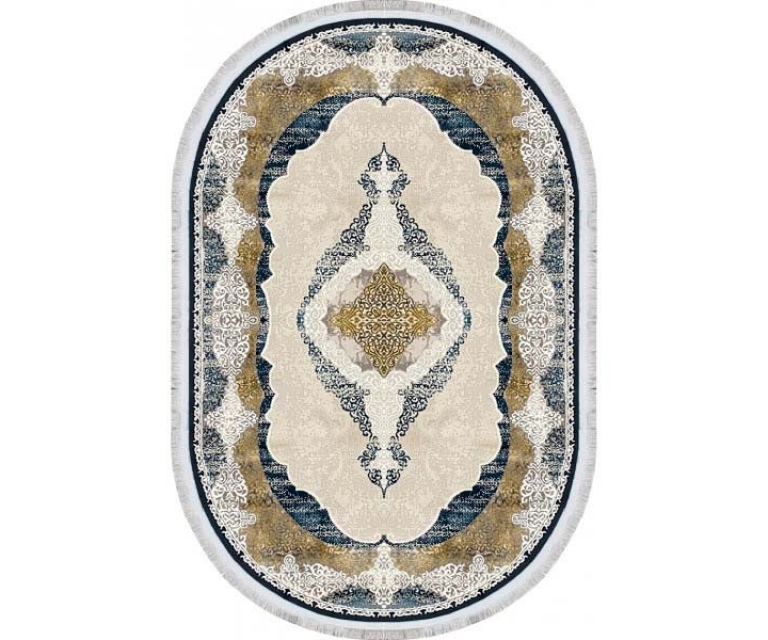 Ковер 150x230 см Luxess Premium 3157B Blue Cream