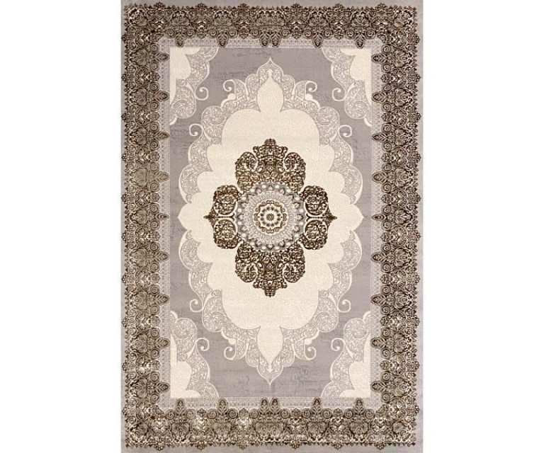 Ковер 150x230 см Bouquet 3558A L.Gray Brown Poly